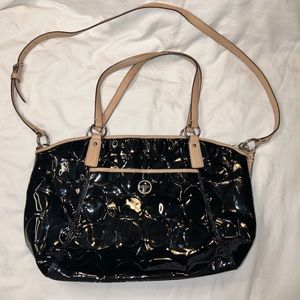 Signature Embossed Coach Purse